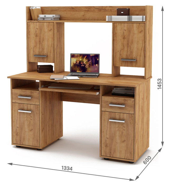 Прямые, Письменный стол Остин-13К