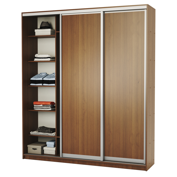 Шкафы-купе, Шкаф-купе 3-х дв. Премиум комбинированный 180х45х220