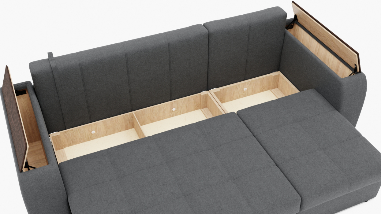 Диваны угловые в гостиную, Угловой диван Сенатор-2 ППУ, велюр