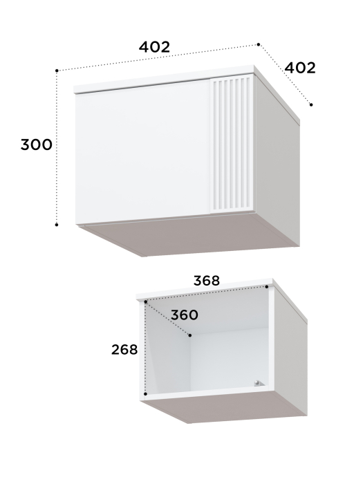 Настенные полки, Антресоль Эмилия ЭЛ-50