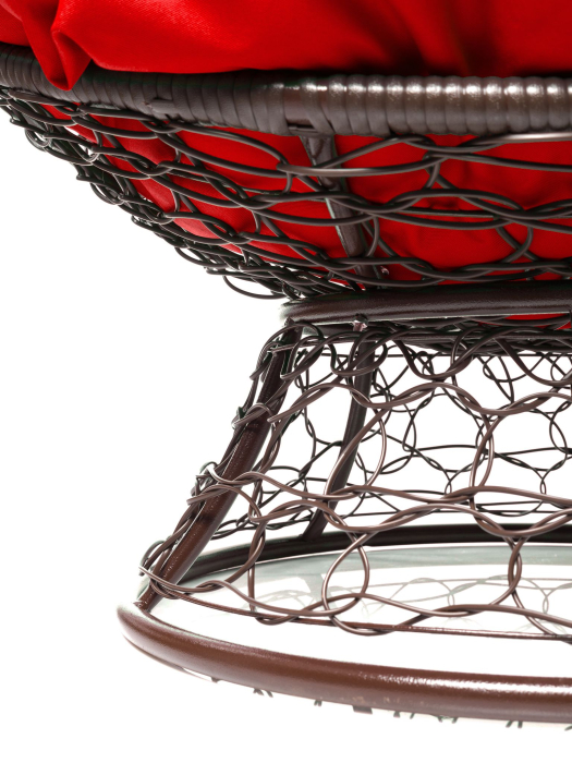 Кресла, Кресло ПАПАСАН с ротангом коричневое