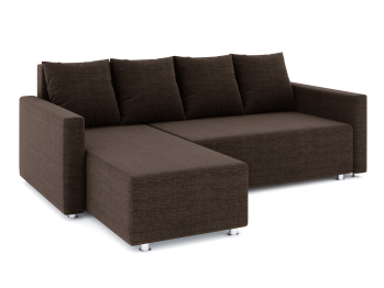 Диван-кровать угловой Челси еврокнижка, рогожка
