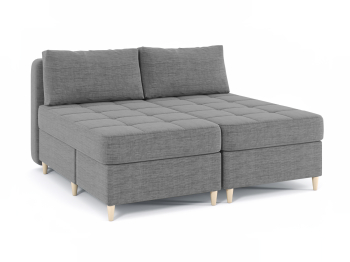 Диван-кровать угловой Оливер 2 еврокнижка-трансформер, рогожка