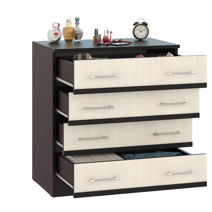 Комоды, Комод Сакура 4 выдвижных ящика