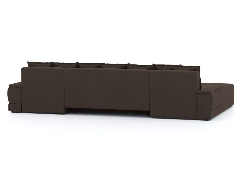 Диваны еврокнижки, Диван-кровать П-образный Нордвикс, велюр