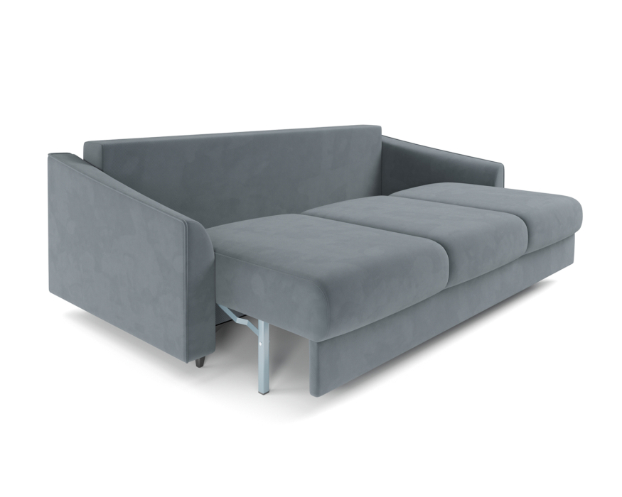 Диваны кровати со спальным местом, Диван прямой тик-так Уэльс (Велюр)