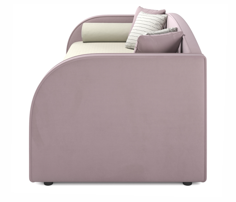 Кровати, Мягкая кровать Elda 900 с ортопедическим основанием и матрасом ГОСТ