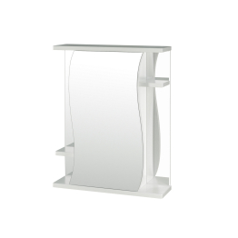 Шкаф навесной Классик-55 левый без подсветки (ПВХ)