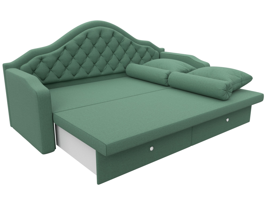 Диваны с ящиком для белья, Диван детский прямой Сойер, рогожка Амур