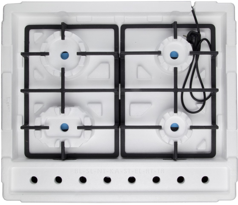 Встраиваемые варочные панели, Газовая варочная панель Konigin Spark 604 BK