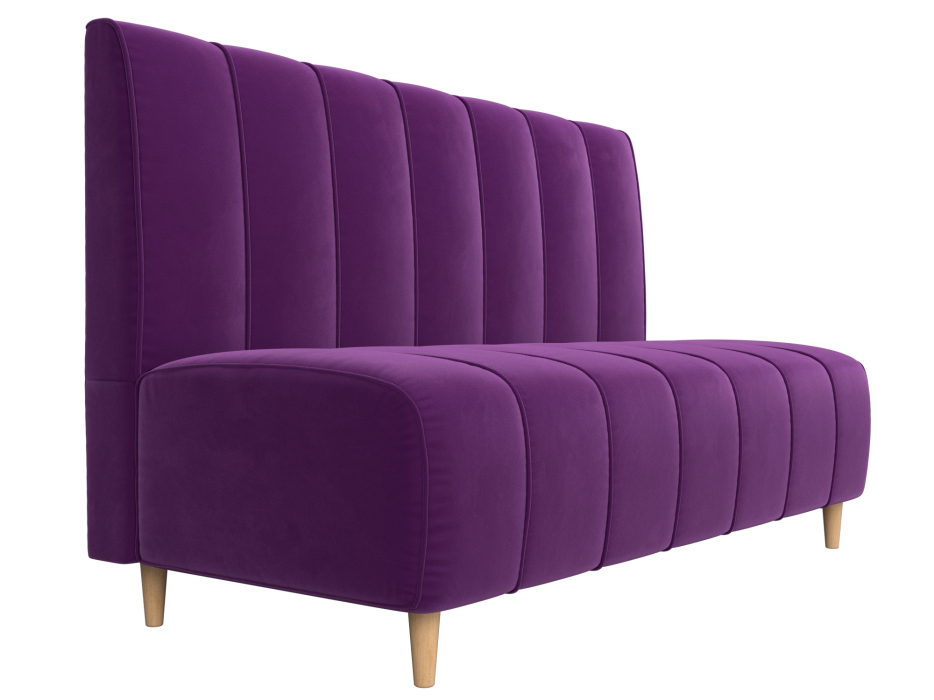 Диваны прямые кухонные, Прямой диван Ральф, микровельвет