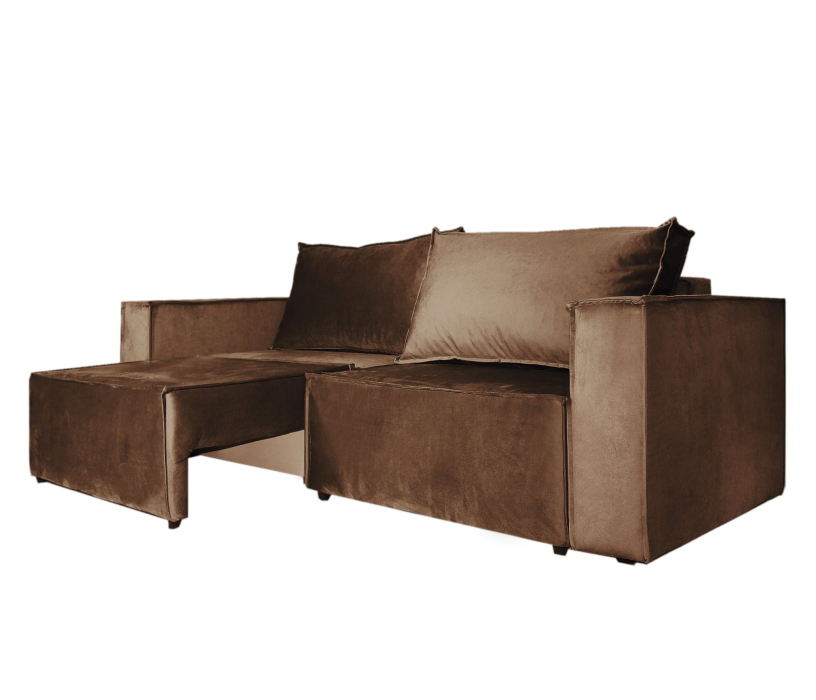 Диваны кровати со спальным местом, Диван-кровать Лофт Люкс 2, 140 велюр