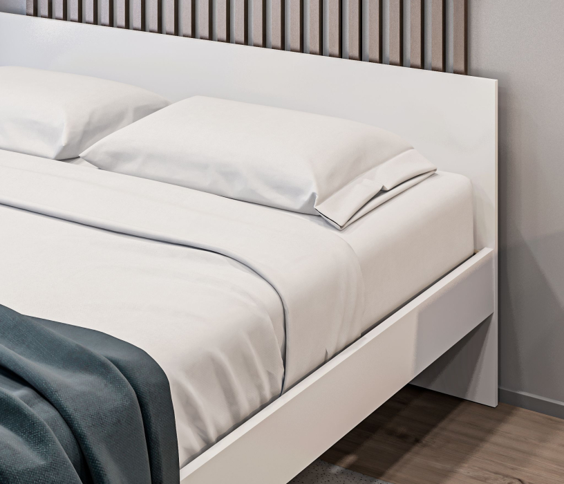 Кровати 160 см, Кровать (1600) Бруклин СБ-3354