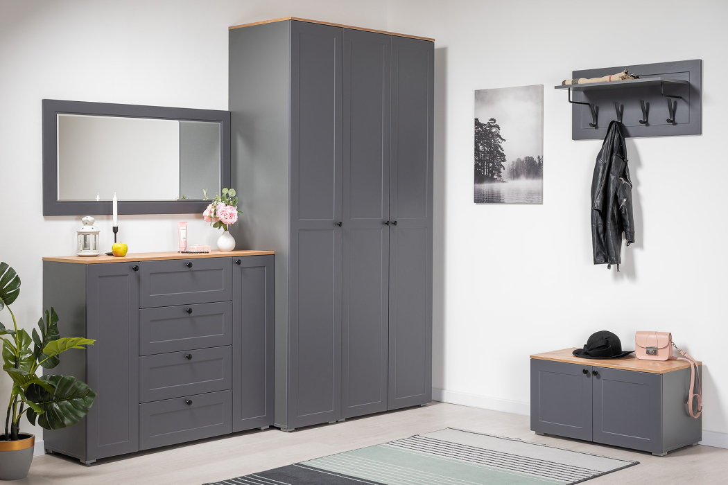 Прихожие, Шкаф для прихожей и вешалка для одежды Остин
