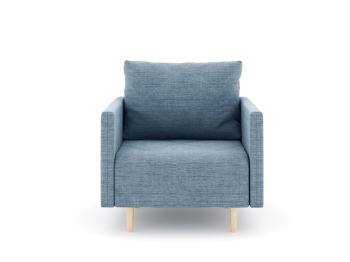 Кресло для отдыха Милли с подлокотниками, рогожка Люкс