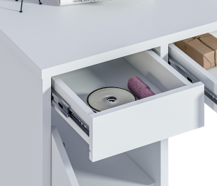 Стол Мика СБ-3309 Белый