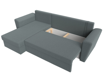 Угловой диван Амстердам Лайт левый угол, рогожка