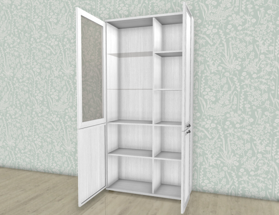 Шкафы двухстворчатые, Модульная система Карина Шкаф ШК-1072