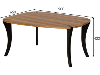 Стол журнальный Мебелик BeautyStyle 35