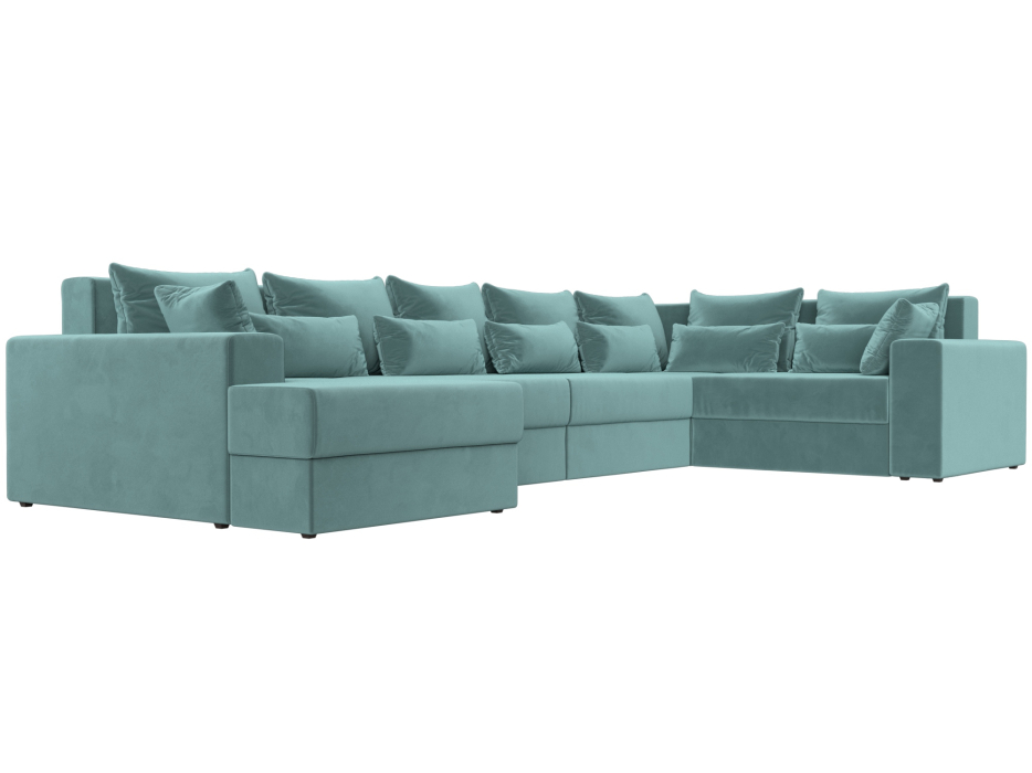 Офисные диваны, П-образный диван Майами левый угол, Велюр