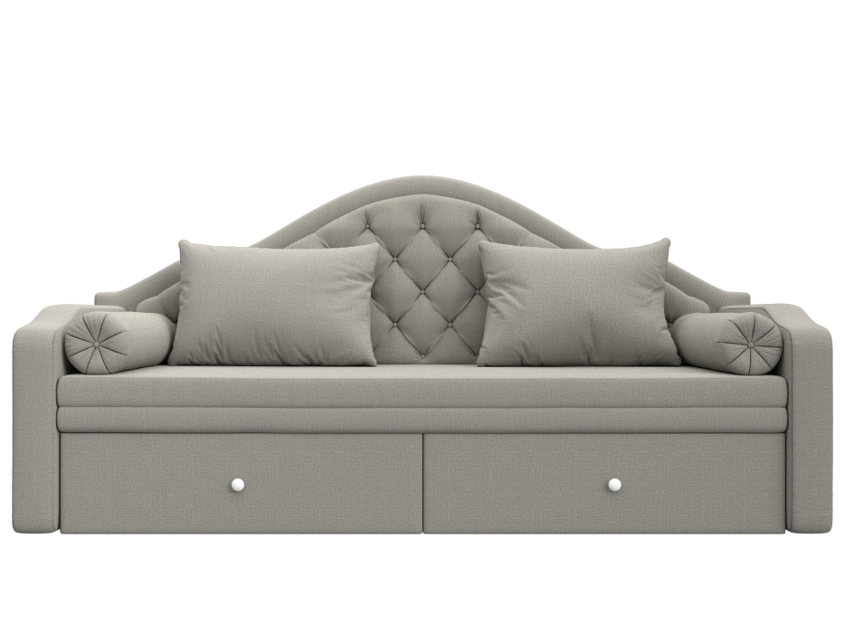 Диваны с ящиком для белья, Диван детский прямой Сойер, рогожка Амур