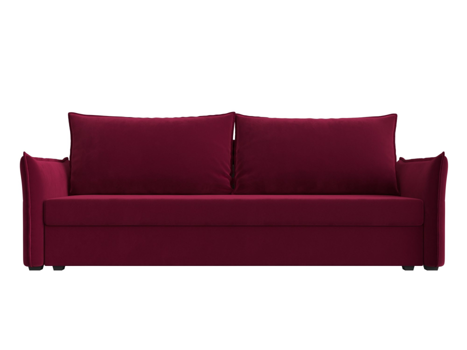 Диваны еврокнижки, Прямой диван Лига-004, Микровельвет