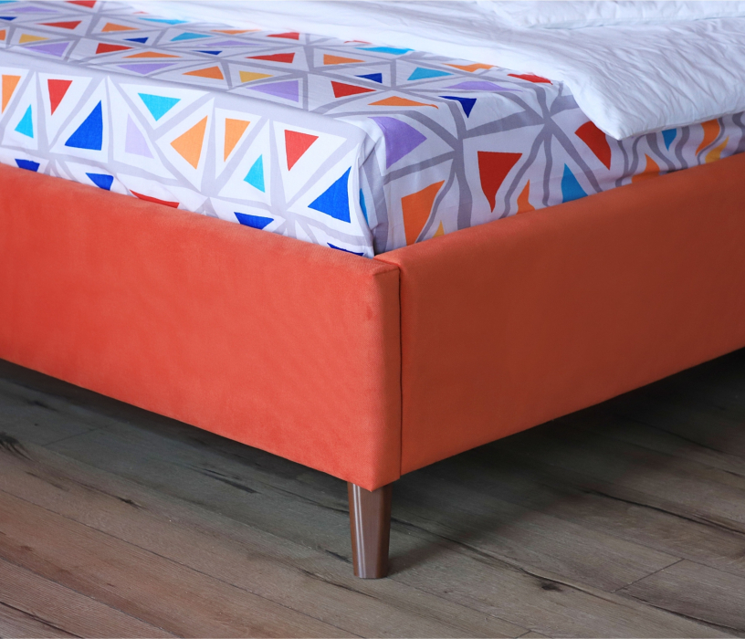 Мягкая кровать, Комплект для сна Monika 1600 c ортопедическим основанием