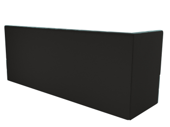 Кухонный диван Бриз с углом слева, велюр