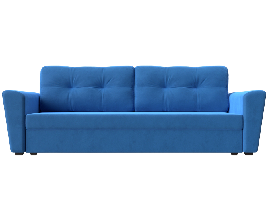 Диваны еврокнижки, Прямой диван Амстердам Лайт, велюр