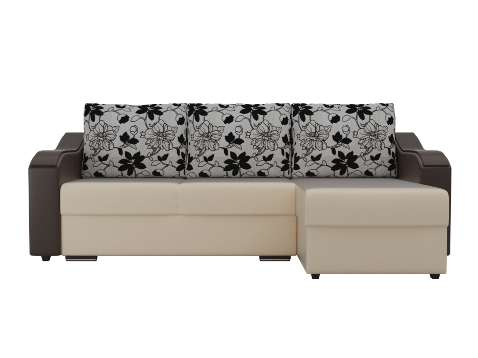 Диваны угловые в гостиную, Диван угловой Монако,эко- кожа,правый угол