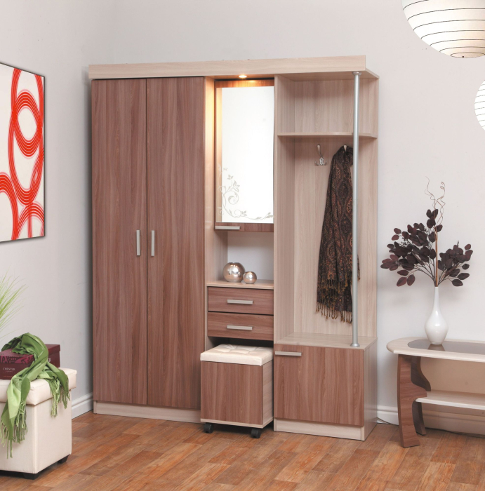 Прихожие, Шкаф комбинированный Дебют - 5