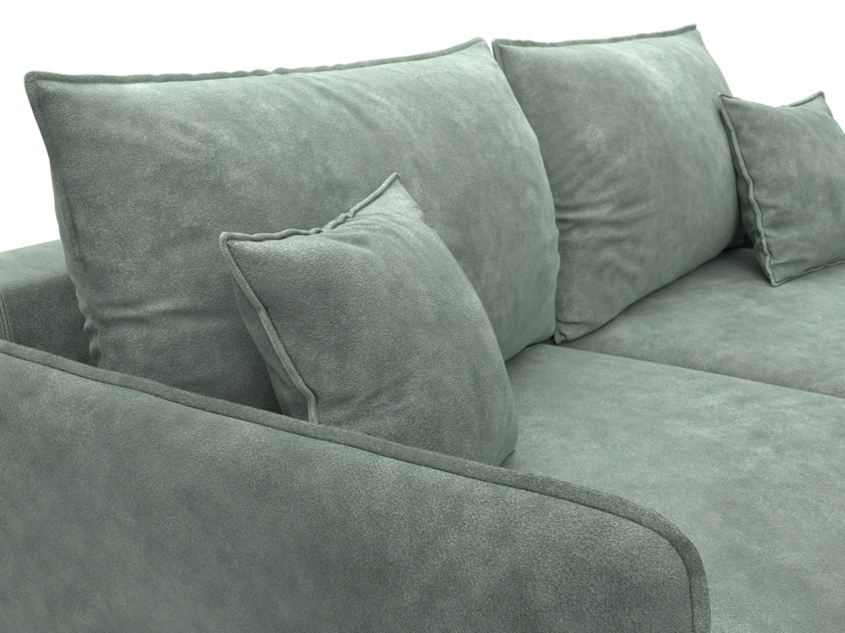 Диваны с ящиком для белья, Диван прямой Лига-064 НПБ, велюр BRUT