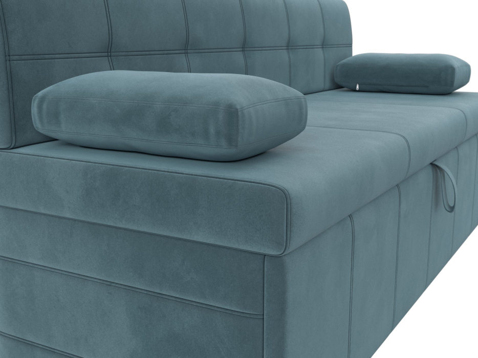 Диваны прямые кухонные, Кухонный прямой диван Лео, велюр