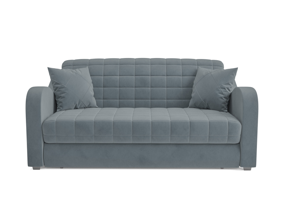 Диваны с ящиком для белья, Диван аккордеон Барон №4 НПБ 120х200 Велюр