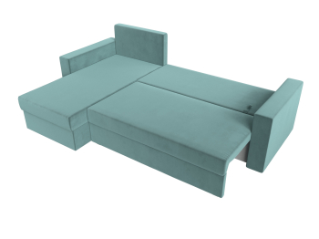 Угловой диван Траумберг Лайт левый угол, велюр