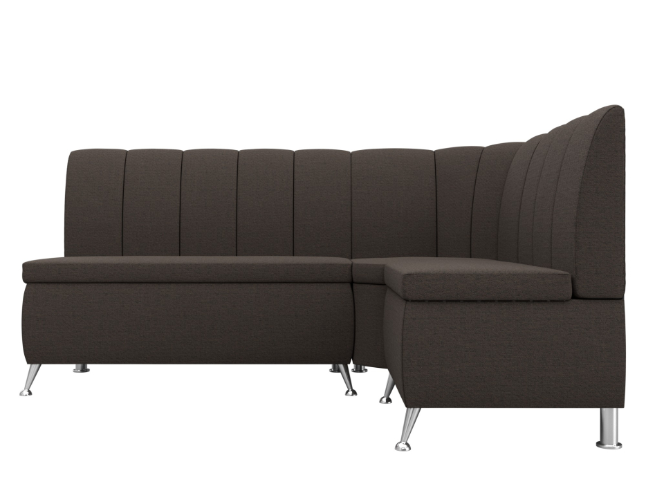 Диваны угловые кухонные, Диван кухонный угловой Кантри правый угол, рогожка Амур