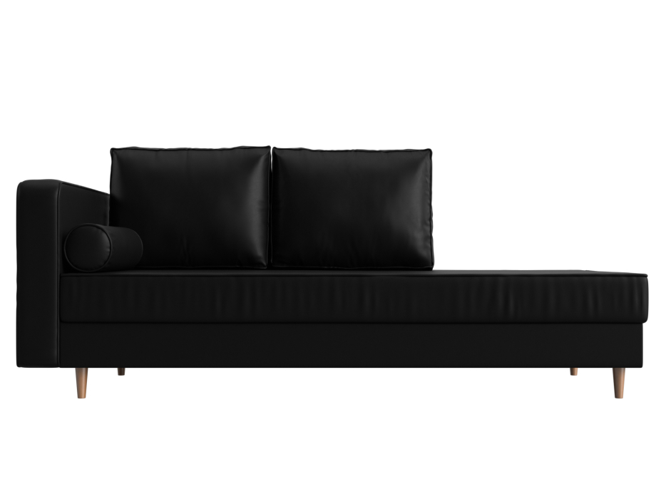 Кушетка кровать, Кушетка Прайм, экокожа, левый угол