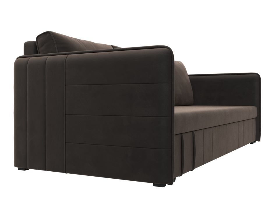 Диваны еврокнижки, Прямой диван Слим, велюр