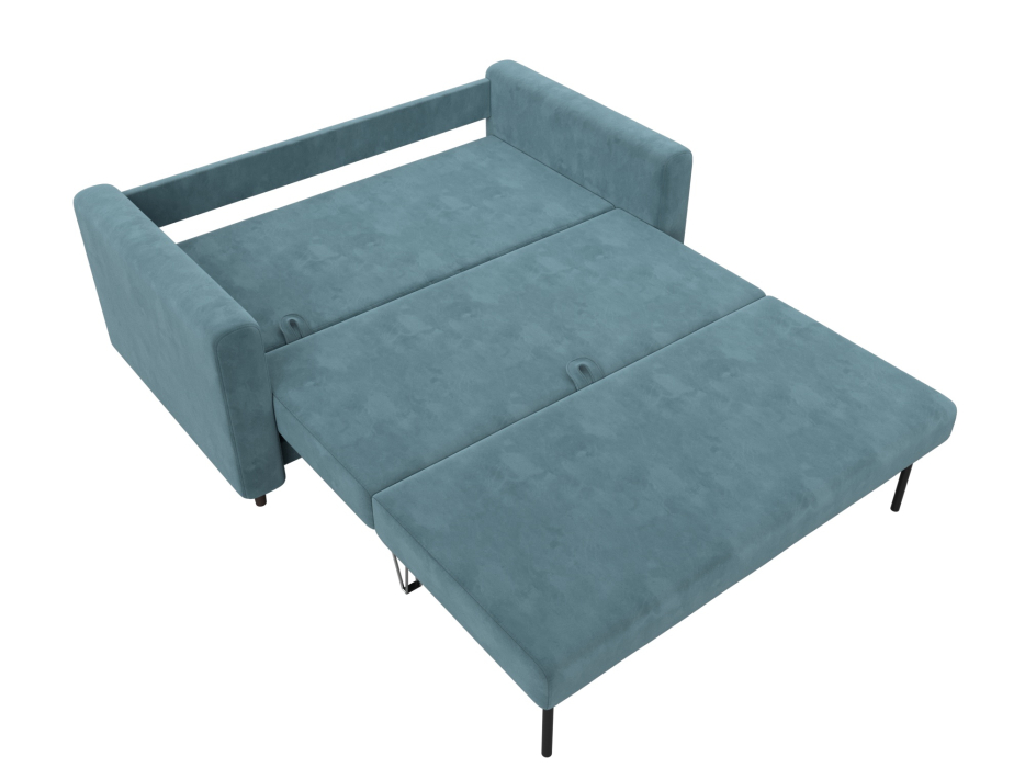 Диваны кровати прямые, Диван прямой Лига-070, велюр SEVEN