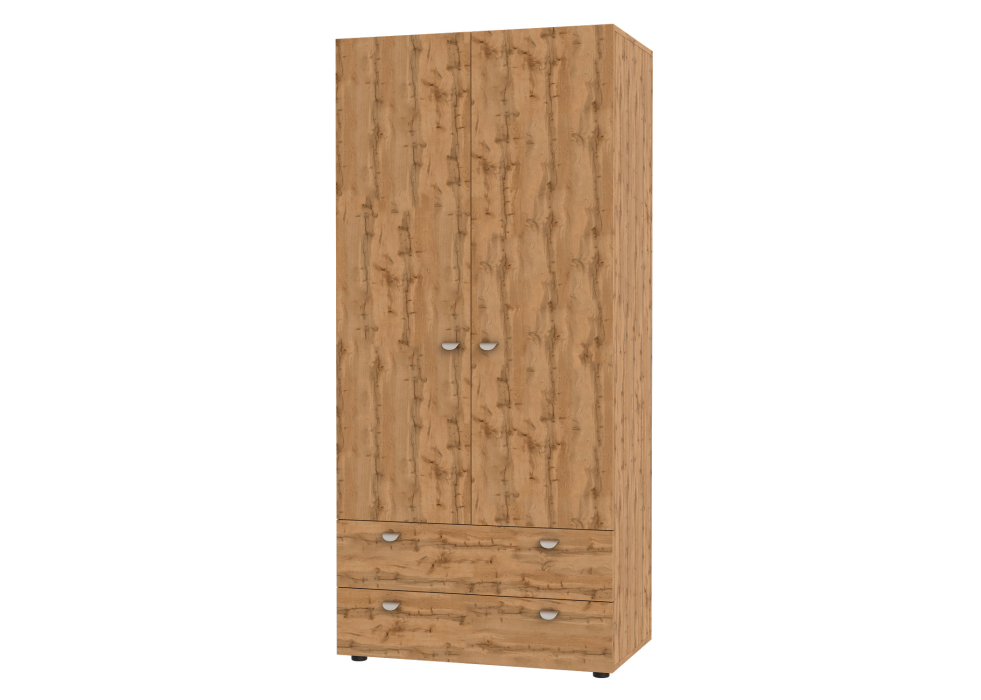 Для одежды, ШКАФ С ЯЩИКАМИ GК 2YA Дуб Вотан