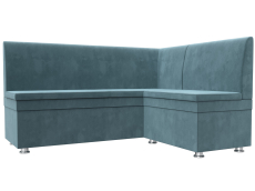 Диваны угловые кухонные, Диван кухонный угловой Уют правый угол, велюр