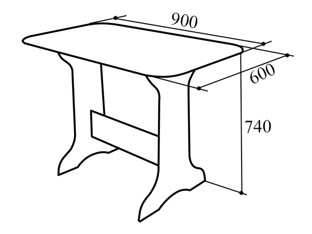 Кухонные уголки, Кухонный уголок Стиль 19Л (со столом СТ4) Дуб млечный