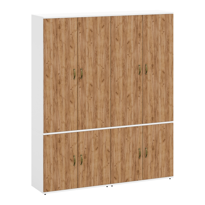 Для одежды, Модульная мебель Лидер-8 набор из двух шкафов для одежды и белья