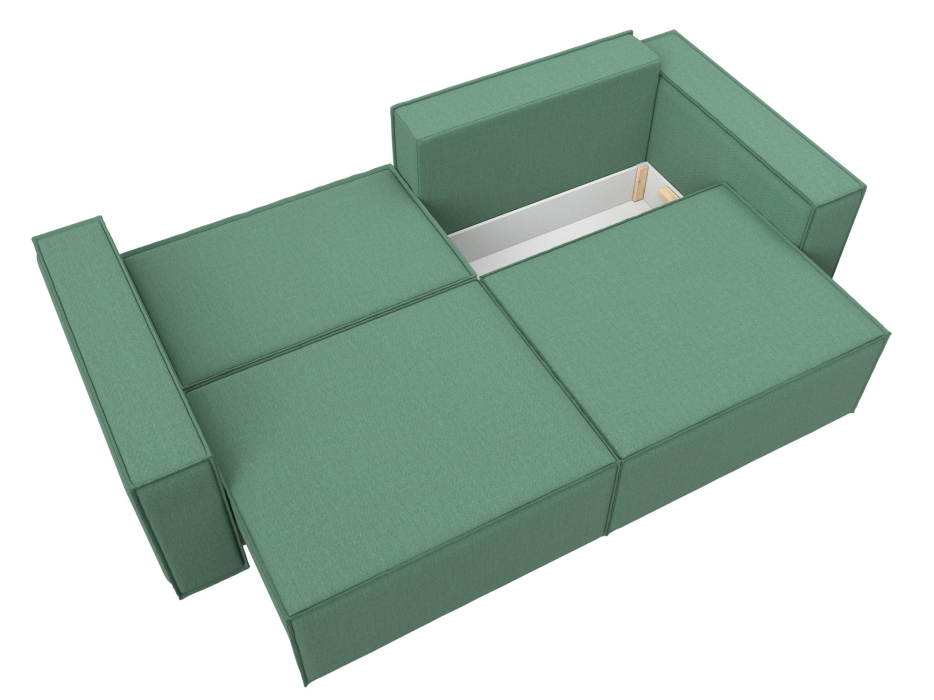 Диваны еврокнижки, Диван прямой Куба, рогожка Амур