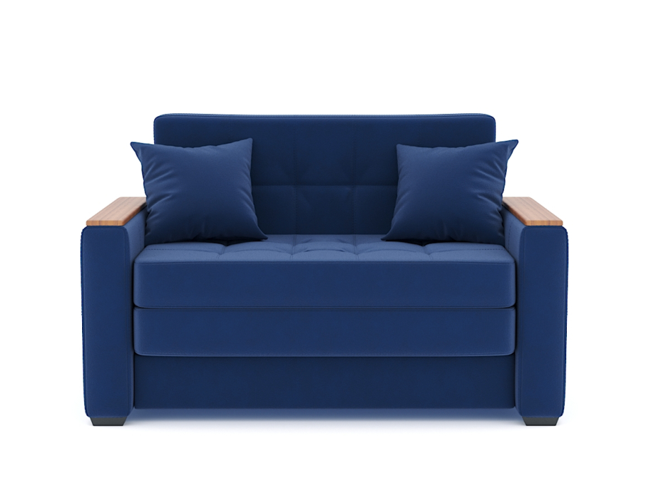 Диваны с ящиком для белья, Диван-кровать Этро Вуд, велюр