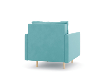 Кресло для отдыха Милли с подлокотниками, велюр