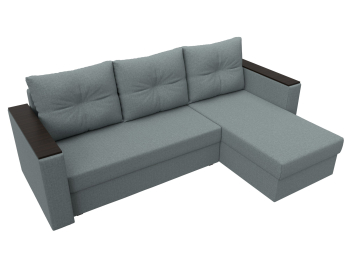 Диван угловой Атланта бес стола универсальный угол, рогожка Амур