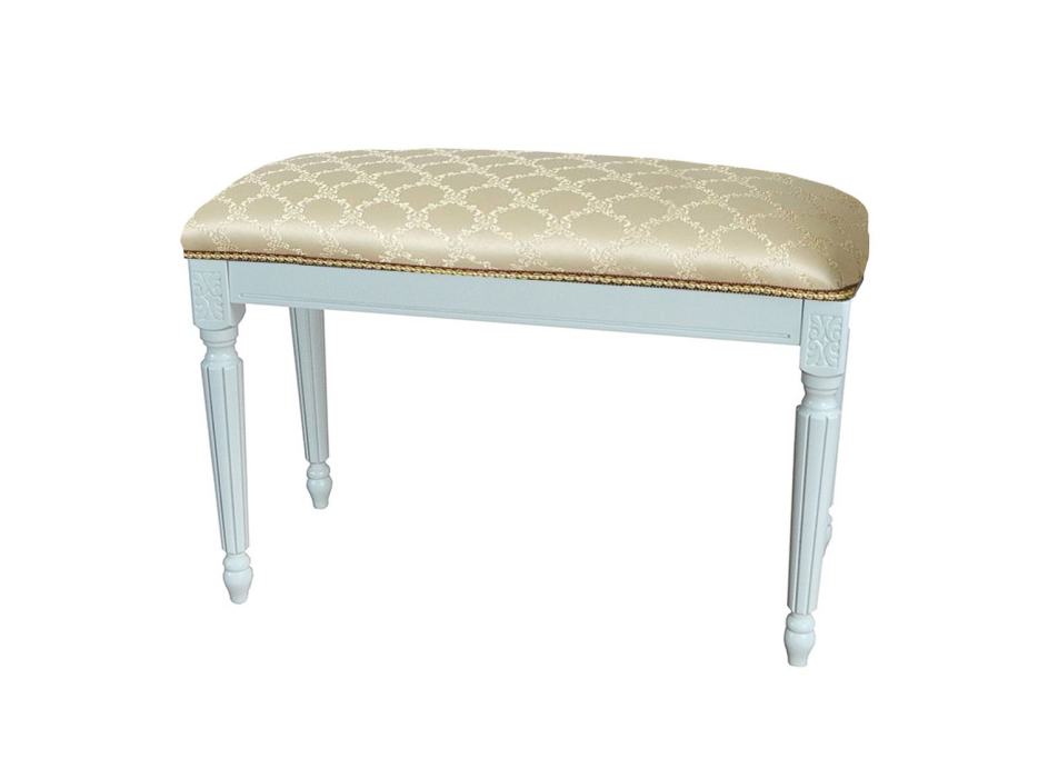 Банкетка в прихожую, Банкетка Б-8 / Тон 304 Белый /  Андрис Бежевый Соты 