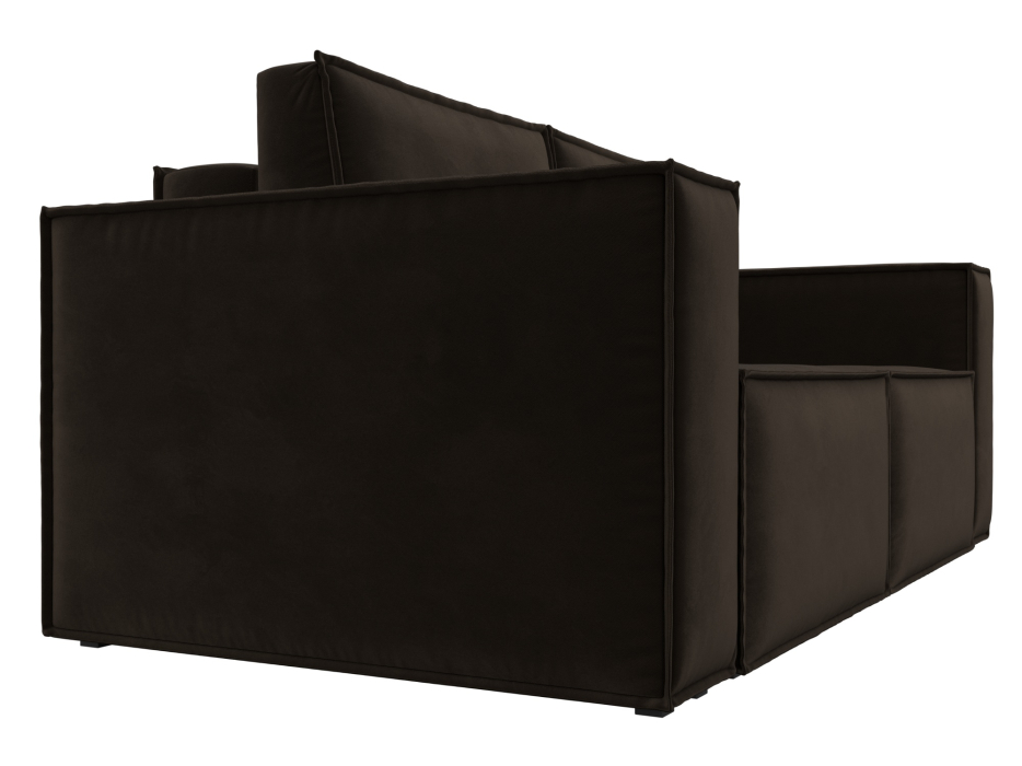 Диваны кровати со спальным местом, Диван прямой Куба мини, микровельвет