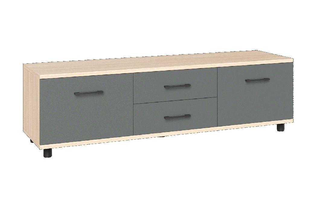 ТВ-тумбы, Модульная система Грейс Тумба ТБ-5034  Ясень Асахи